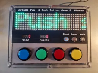 Push Button Game – Arcade Game for Arduino
