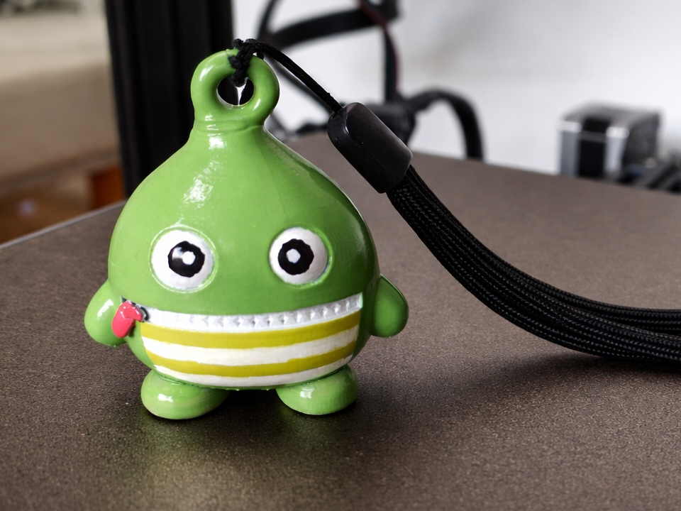 Mini Worry Eater Keychain – Portable Stress Buddy