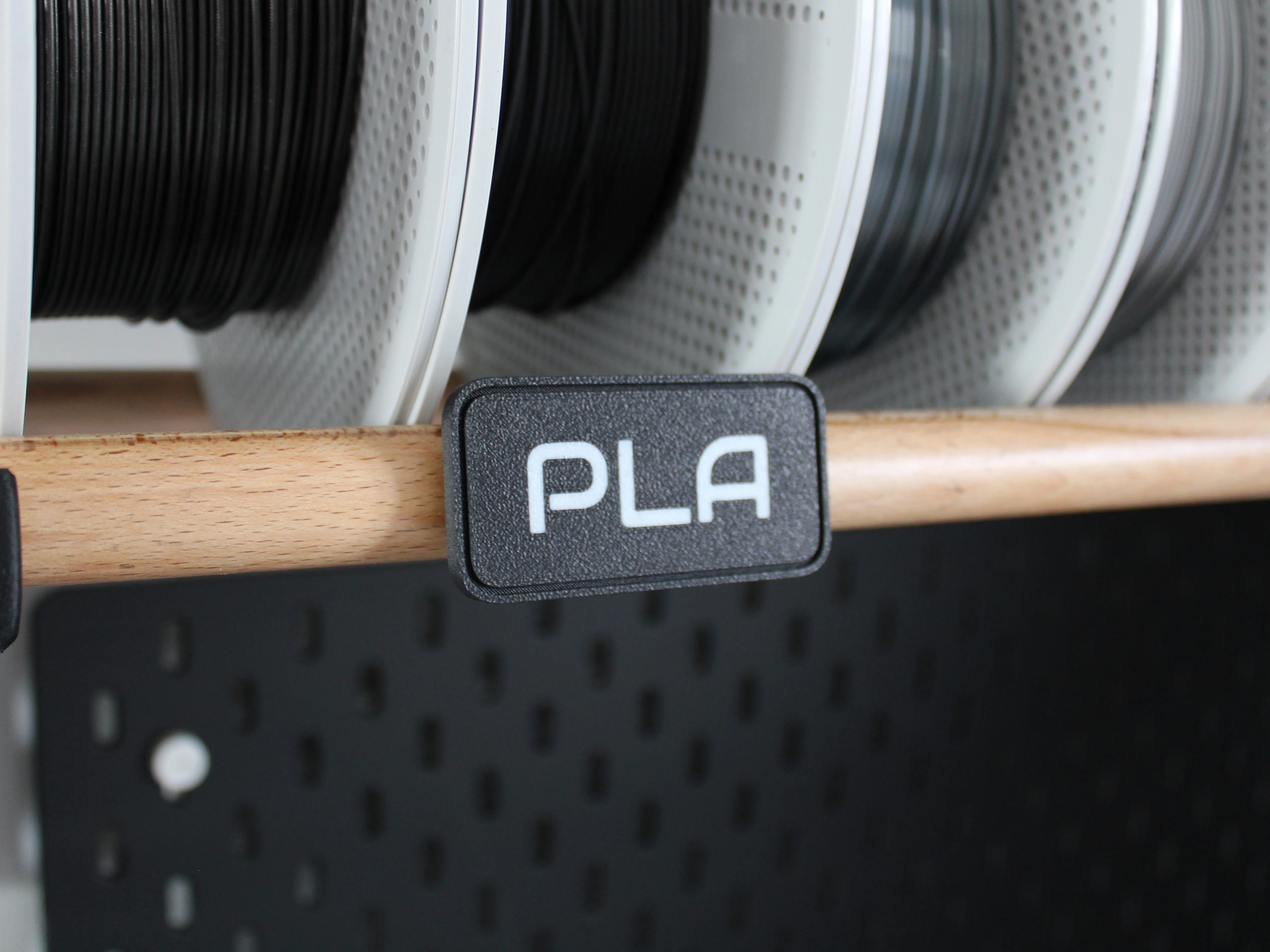 Topology Optimized Filament Spool Shelf Rack - Free 3D Print Model ...