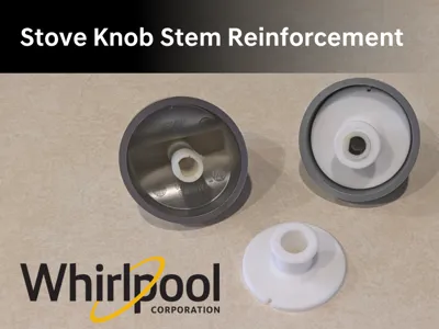 Stove Knob Stem Reinforcement (Whirlpool)
