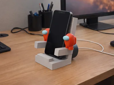 Among Us cell phone stand
