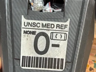 ODST Blood Patch Decal for Amour