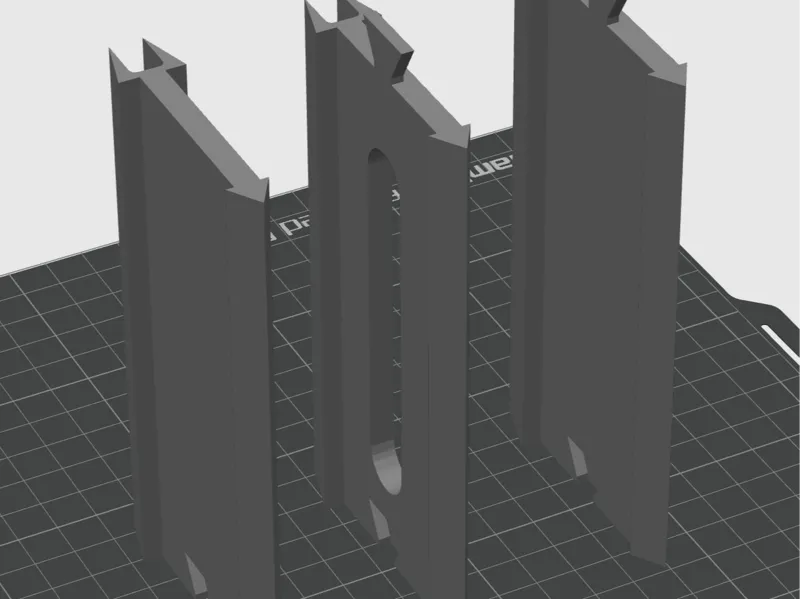 Window Exhaust Mounting Plate
