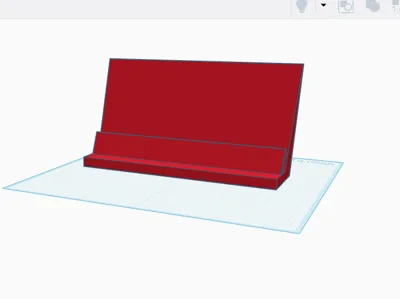 Half sheet paper holder