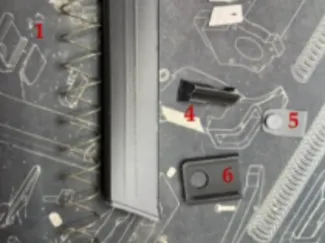 Menendez V2 G19 magazine locking plate
