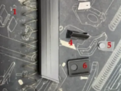 Menendez V2 G19 magazine locking plate
