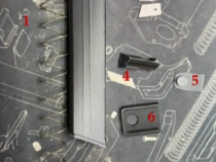 Menendez V2 G19 magazine locking plate
