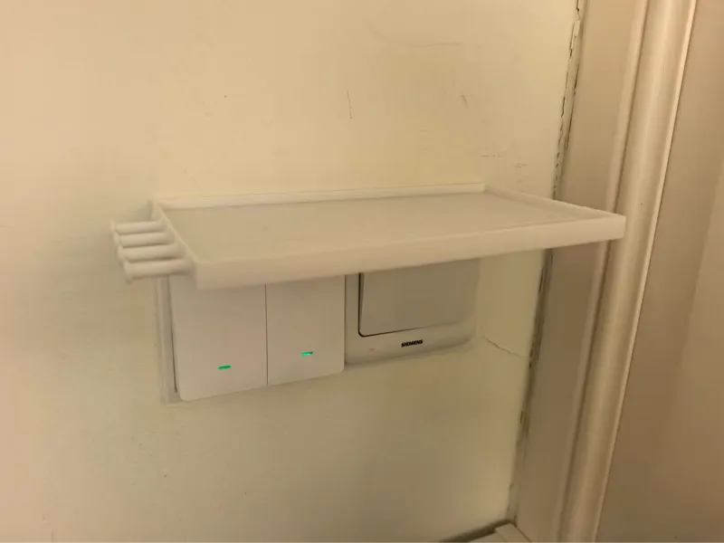 双面板置物架挂钩