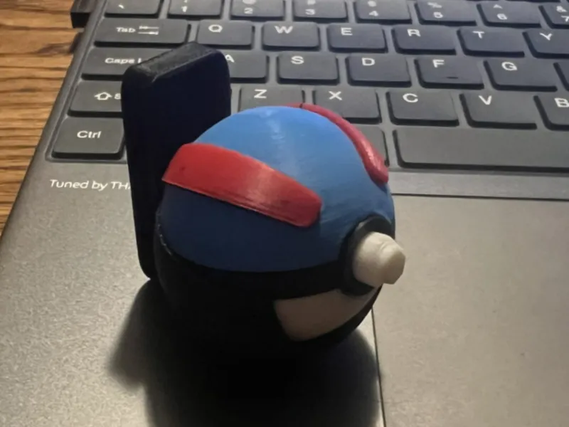 clicker pokeball holder