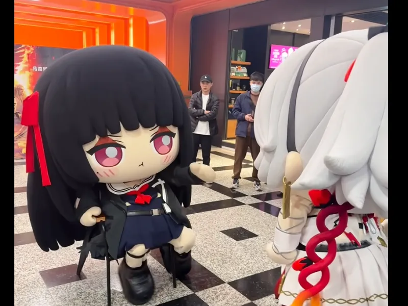 鸣潮 千咲 大傻咲 有分件无脸版