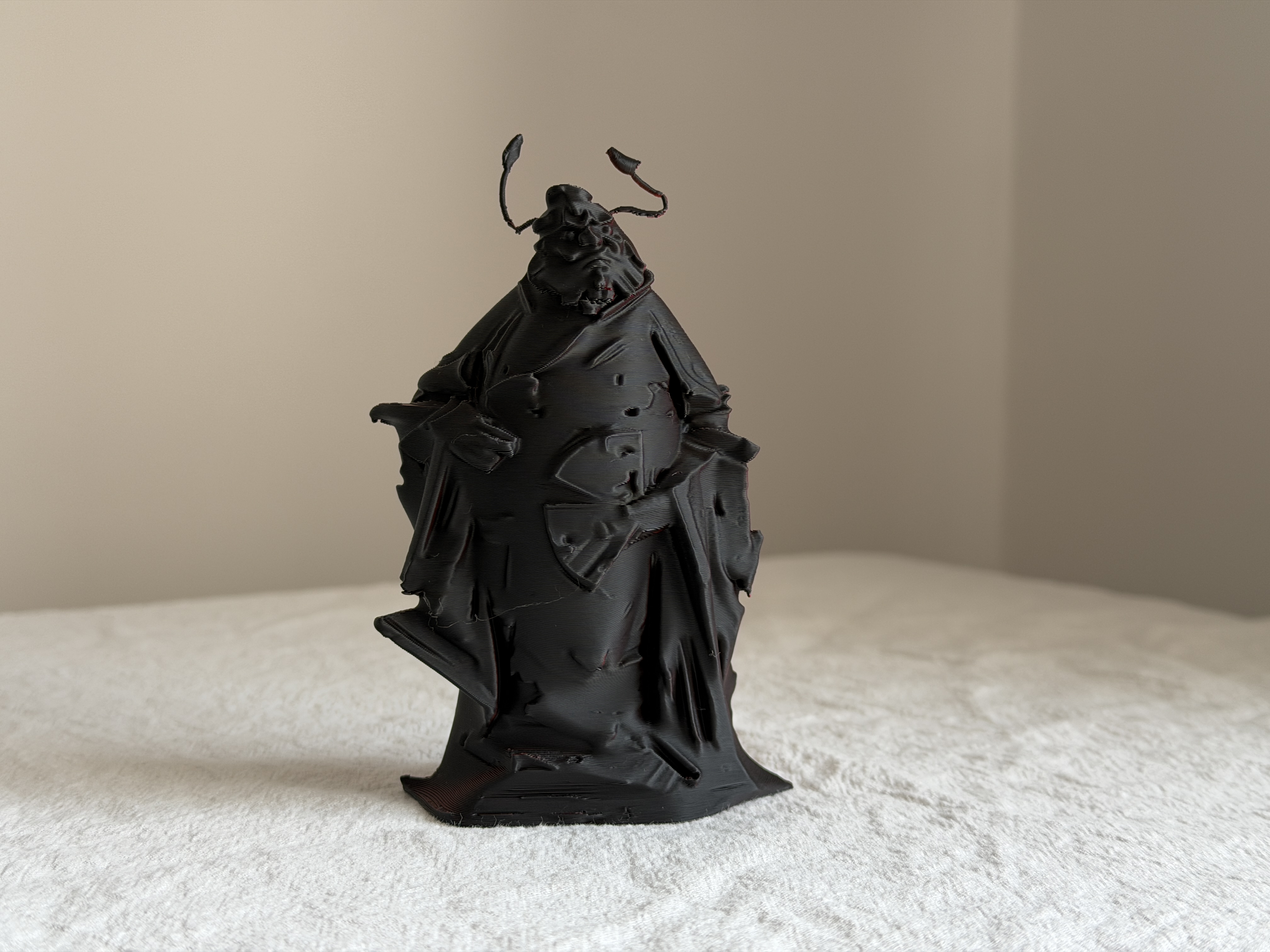 设计师泥稿雕塑钟馗- MakerWorld 3D Model | 3Drop