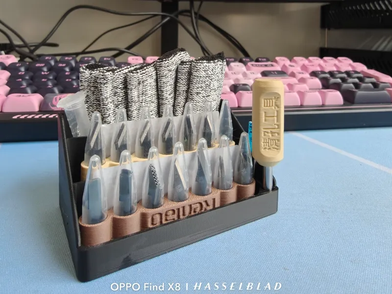 有韧工坊 Renlab 超声波切刀 赠送配件洞洞板挂架收纳