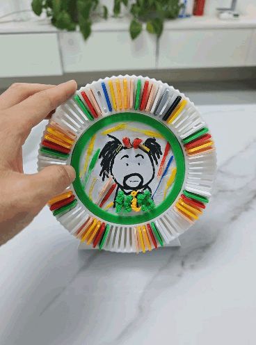 旋转色卡相框