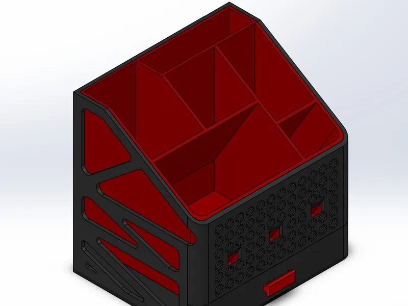 Multi-function pen box