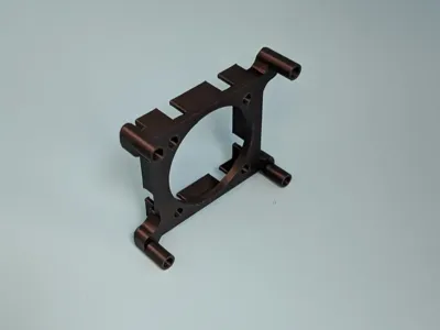 Raspberry Pi 4 Noctua 40mm Fan Mount Bracket V2