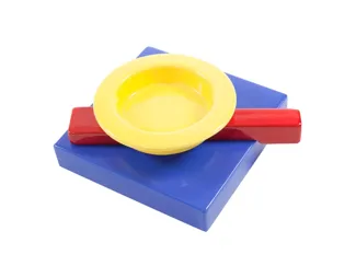 CENDRIER COLORÉ CONTEMPORAIN