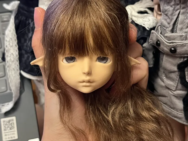 人鱼小屿 bjd头