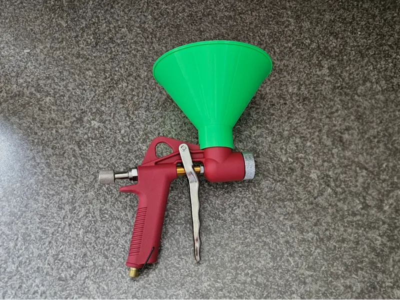 Harbor Freight Texture Gun Hopper