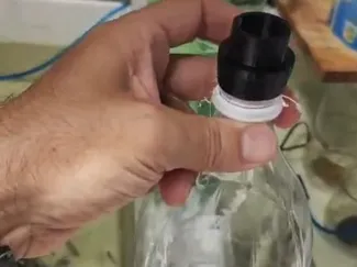 Adaptador garrafa pet para cano 3/4