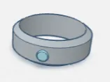 JUJUTSU KAISEN Yuta Okkotsu and Rika Orimoto Ring