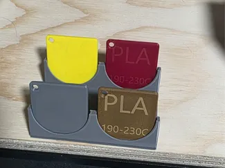 NFC Swatch Rack