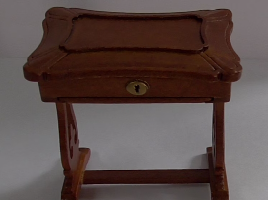 Dolls House Furniture Victorian Sewing Table