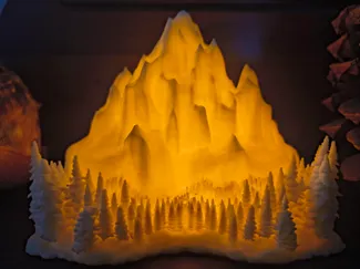 Tea Light Mountain