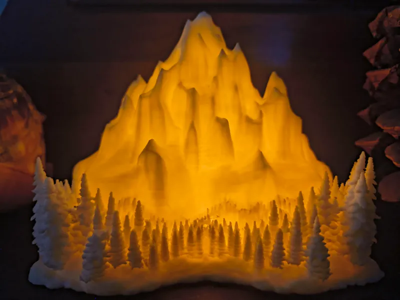 Tea Light Mountain