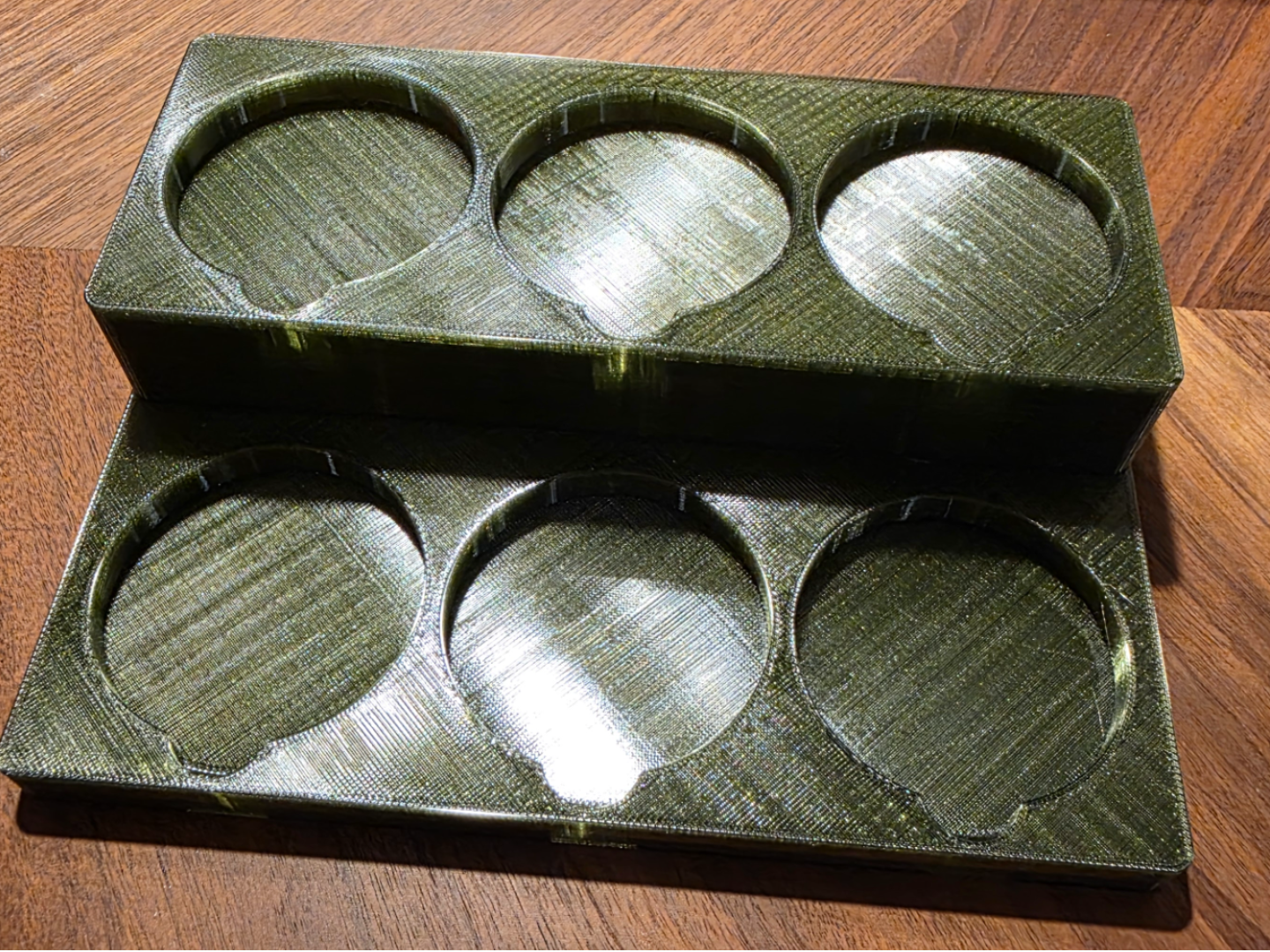 2 Tier Trade Show Display Stand for 1oz Jars 