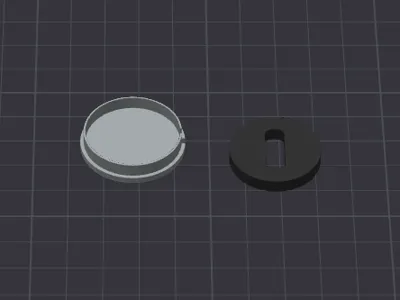 Toilet Seat Screw Gasket and Cover
