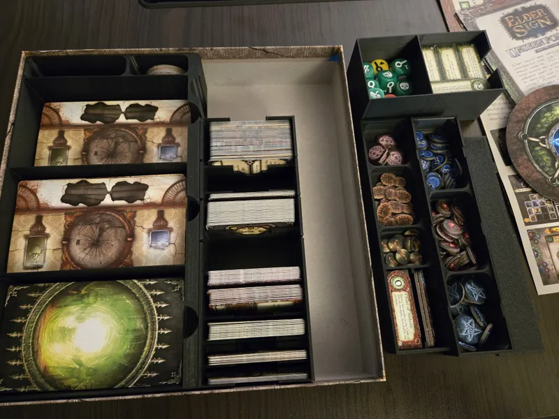 Insert for Elder Sign with 2 expansions(UF & GoA) 