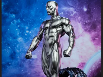 silver surfer model