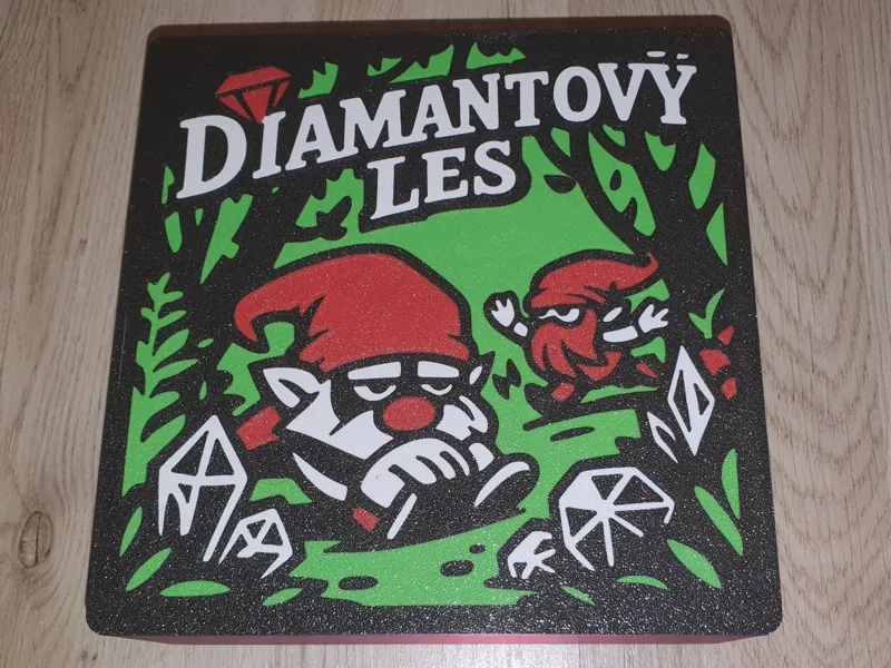 Card Box – Diamantový les
