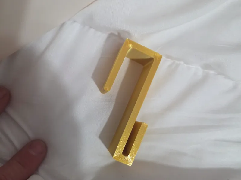 Hook for bedside caddy