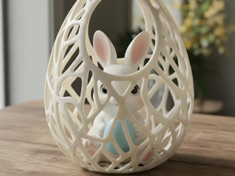 bunny egg shell