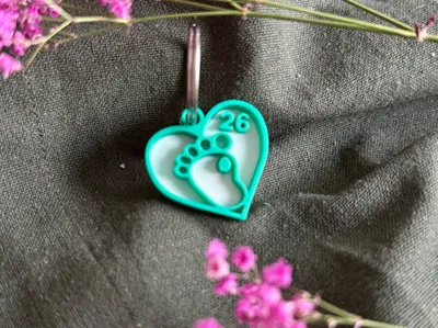 Heart Keychain / Heart Keychain