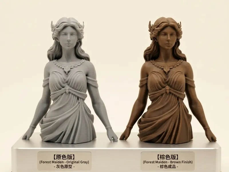 森林女神半身像-狄安娜