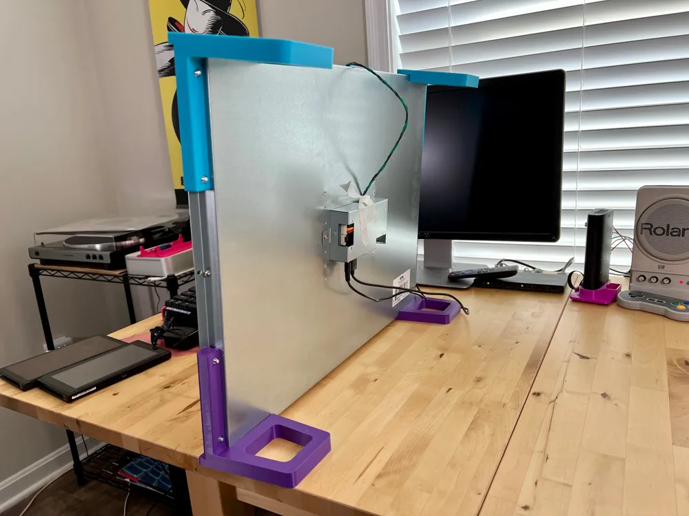 Unico ULM26 Monitor Legs and Control Board Case - Free 3D Print Model ...