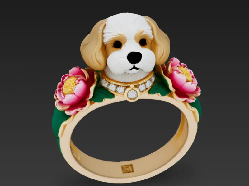 Poodle ring