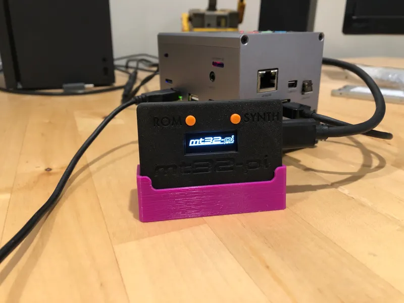 mt32-pi case for Zero 2 W and MiSTer