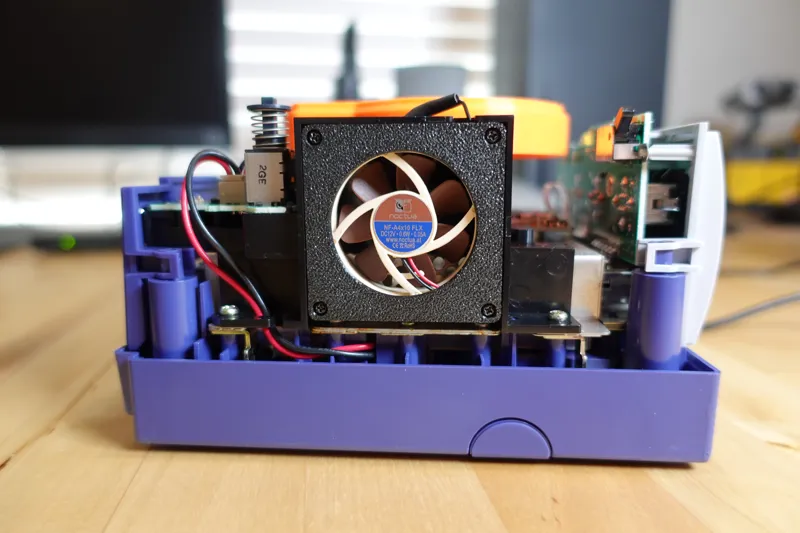 GameCube 40mm Screwless fan adapter