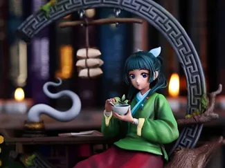 Maomao tomando chá