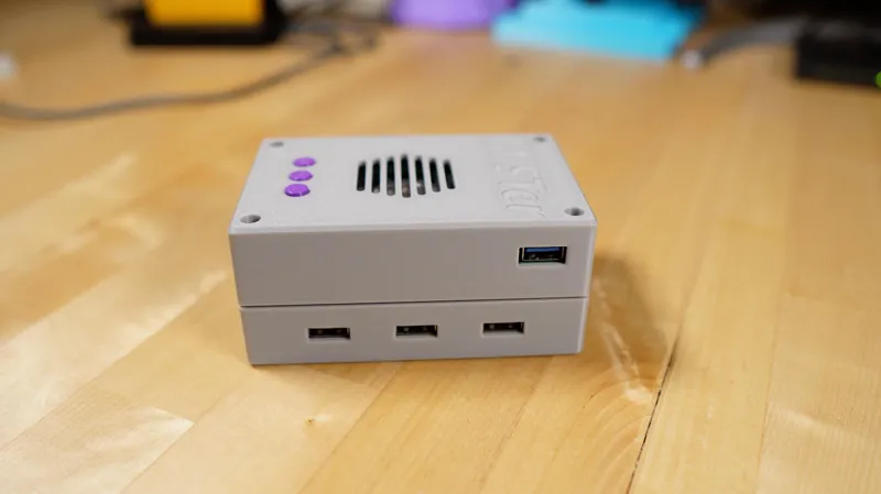 MiSTer Pi Compact Case Taki Udon and Retro Remake