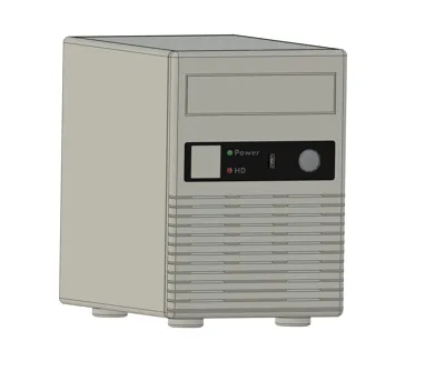 ITX Llama Retro Mini ITX case