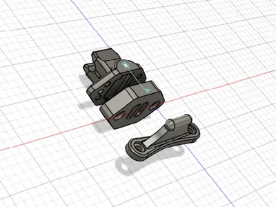 Door holder for RV or caravan 