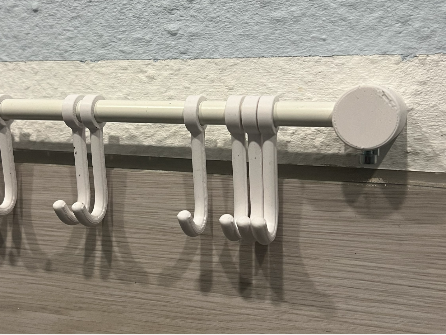 Küche Hacken Leiste 140cm länge anpassbar