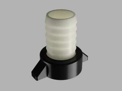 Water Pump Hose Barb Adapters (1" and 3/4")