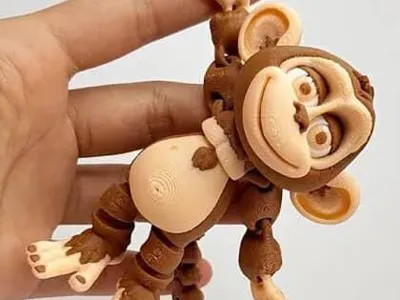 articulated monkey