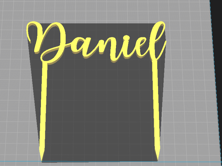 Cake Topper Daniel 
