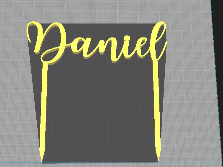 Cake Topper Daniel 